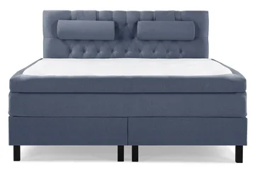 Sänkypaketti Lucky 160x200 Diamant Sängynpääty Tummansinine