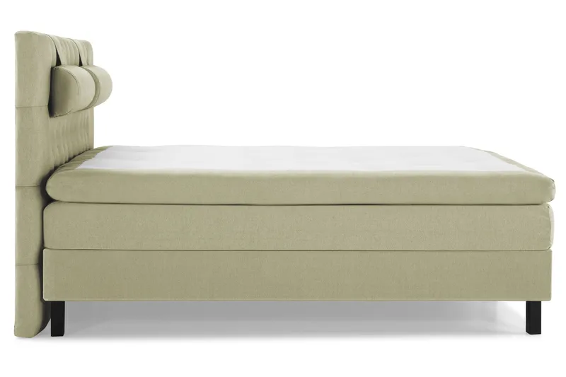 Sänkypaketti Lucky 160x200 Diamant Sängynpääty Vihreä - Memory Niskatyyny Suuri - Huonekalut - Sänky - Parisänky