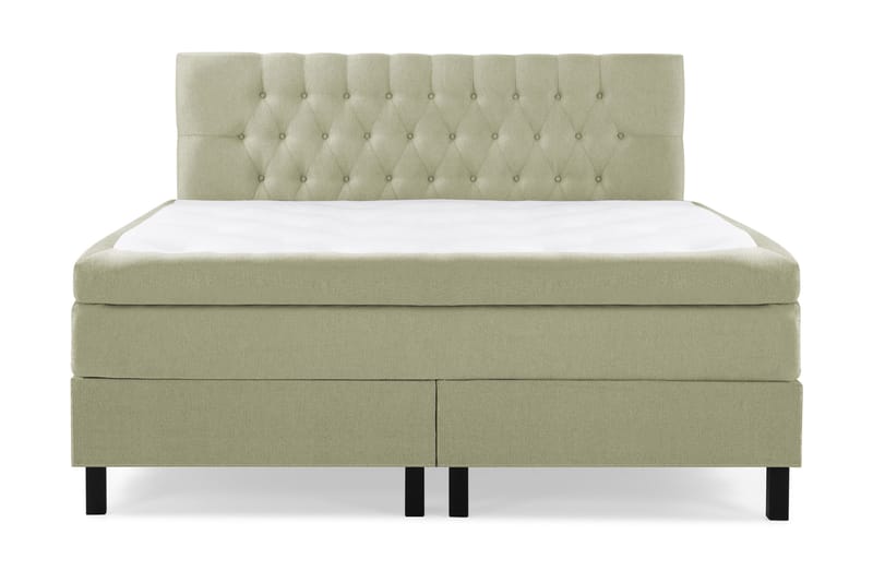 Sänkypaketti Lucky 160x200 Diamant Sängynpääty Vihreä - Memory - Huonekalut - Sänky - Jenkkisängyt