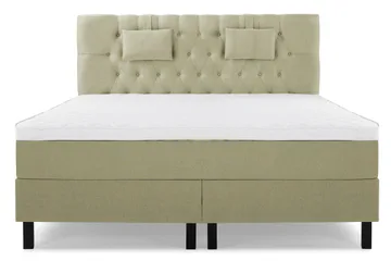 Sänkypaketti Lucky 160x200 Diamant Sängynpääty Vihreä