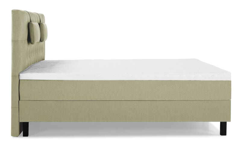 Sänkypaketti Lucky 160x200 Diamant Sängynpääty Vihreä - Vaahto Niskatyyny Pieni - Huonekalut - Sänky - Jenkkisängyt