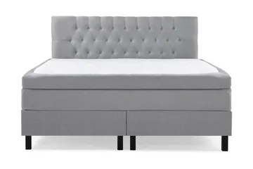 Sänkypaketti Lucky 160x200 Diamant Pääty Vaaleanharmaa