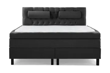 Sänkypaketti Lucky 180x200 Diamant Sängynpääty Musta