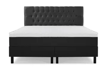 Sänkypaketti Lucky 180x200 Diamant Sängynpääty Musta