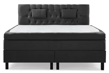 Sänkypaketti Lucky 180x200 Diamant Sängynpääty Musta