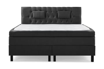 Sänkypaketti Lucky 180x200 Diamant Sängynpääty Musta