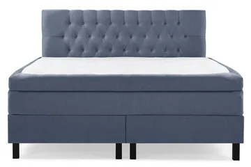 Sänkypaketti Lucky 180x200 Diamant Sängynpääty Tummansinine