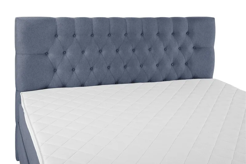Sänkypaketti Lucky 180x200 Diamant Sängynpääty Tummansinine - Vaahto - Huonekalut - Sänky - Parisänky