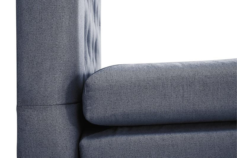 Sänkypaketti Lucky 180x200 Diamant Sängynpääty Tummansinine - Polyeetteri Niskatyyny Suuri - Huonekalut - Sänky - Jenkkisängyt