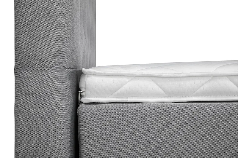 Sänkypaketti Lucky 180x200 Diamant Sängynpääty V.harmaa - Vaahto - Huonekalut - Sänky - Jenkkisängyt