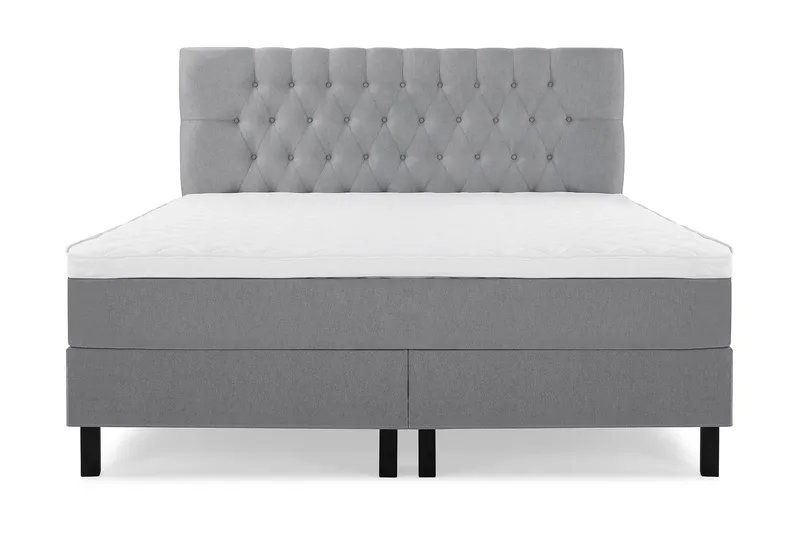 Sänkypaketti Lucky 180x200 Diamant Sängynpääty V.harmaa - Vaahto - Huonekalut - Sänky - Jenkkisängyt