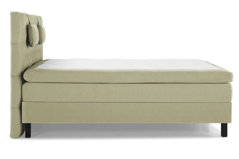 Sänkypaketti Lucky 180x200 Diamant Sängynpääty Vihreä - Lateksi Niskatyyny Pieni - Huonekalut - Sänky - Jenkkisängyt