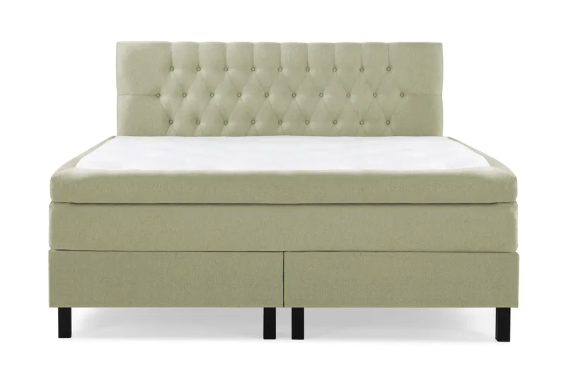 Sänkypaketti Lucky 180x200 Diamant Sängynpääty Vihreä - Memory - Huonekalut - Sänky - Jenkkisängyt