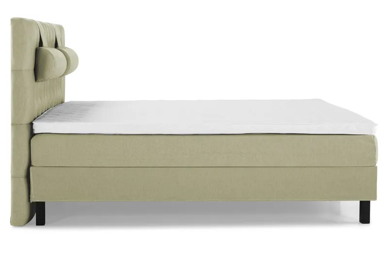 Sänkypaketti Lucky 180x200 Diamant Sängynpääty Vihreä - Vaahto Niskatyyny Suuri - Huonekalut - Sänky - Parisänky