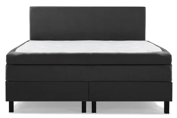 Sänkypaketti Lucky 180x200 Sileä Sängynpääty Musta