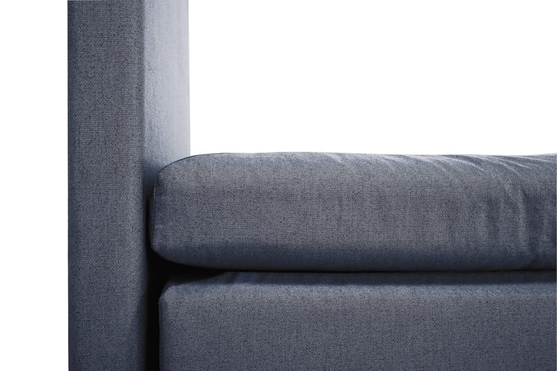 Sänkypaketti Lucky 180x200 Sileä Sängynpääty Tummansininen - Memory - Huonekalut - Sänky - Jenkkisängyt