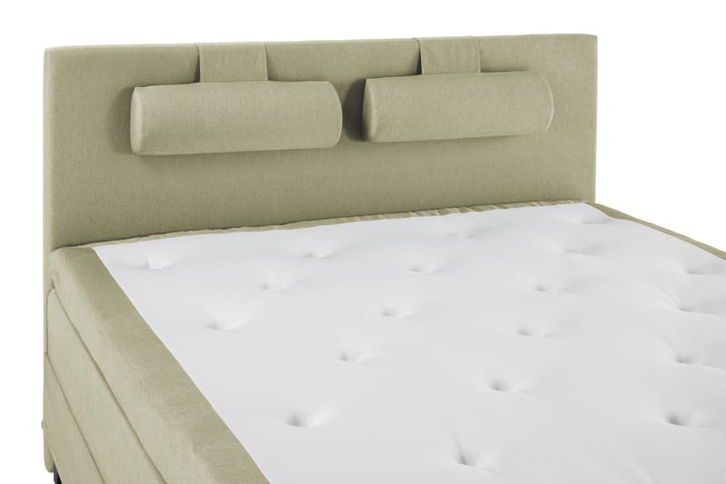 Sänkypaketti Lucky 180x200 Sileä Sängynpääty Vihreä - Lateksi Niskatyyny Suuri - Huonekalut - Sänky - Parisänky