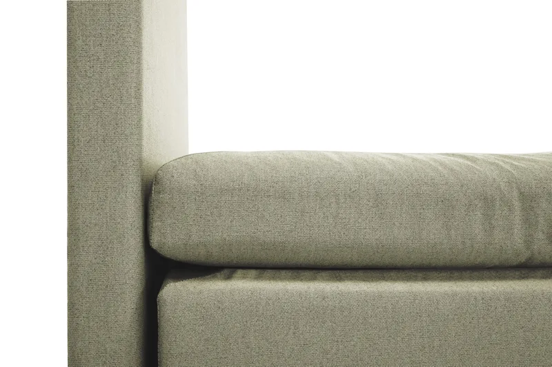 Sänkypaketti Lucky 180x200 Sileä Sängynpääty Vihreä - Memory - Huonekalut - Sänky - Jenkkisängyt