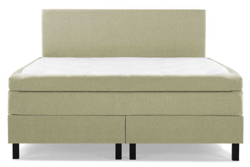 Sänkypaketti Lucky 180x200 Sileä Sängynpääty Vihreä - Memory - Huonekalut - Sänky - Jenkkisängyt