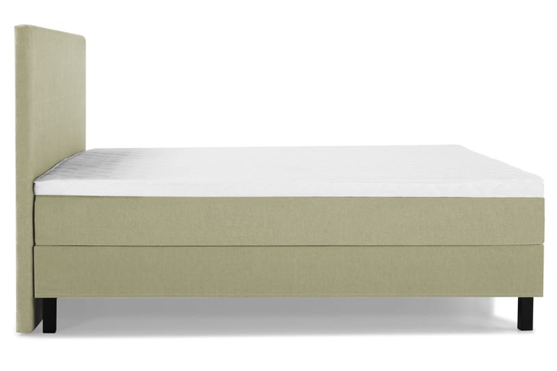 Sänkypaketti Lucky 180x200 Sileä Sängynpääty Vihreä - Vaahto - Huonekalut - Sänky - Jenkkisängyt