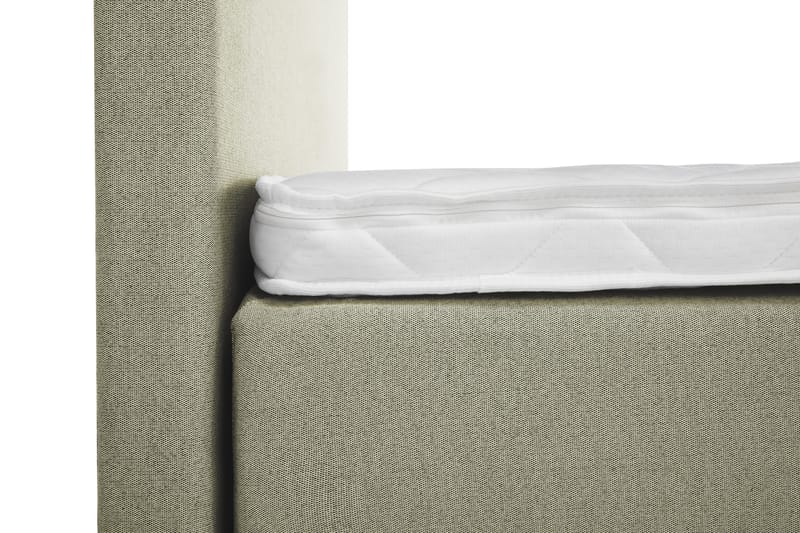 Sänkypaketti Lucky 180x200 Sileä Sängynpääty Vihreä - Vaahto - Huonekalut - Sänky - Jenkkisängyt