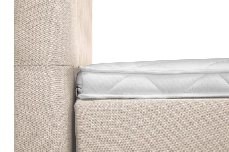 Sänkypaketti Lucky 180x200 Vaahto Diamant Sängynpääty - Beige - Huonekalut - Sänky - Parisänky
