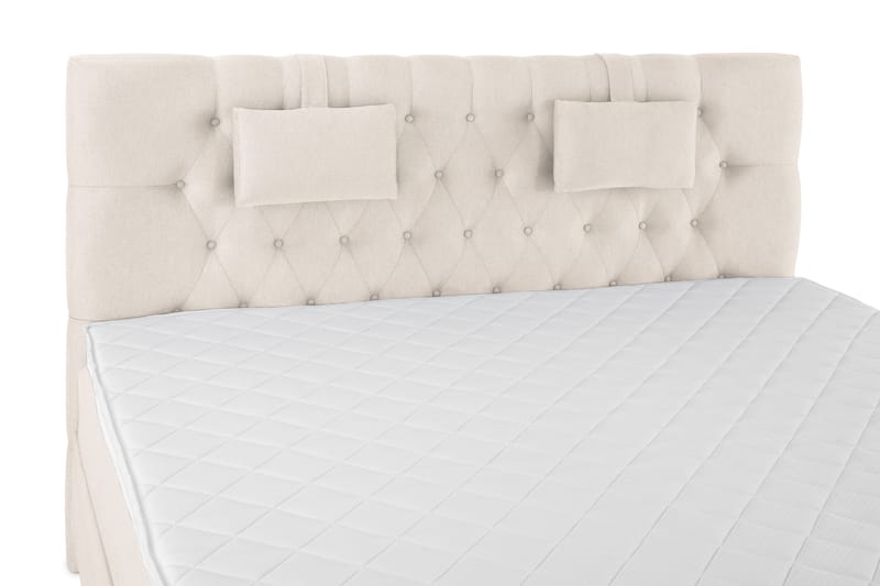 Sänkypaketti Lucky 180x200 Vaahto Diamant Sängynpääty - Beige - Huonekalut - Sänky - Jenkkisängyt
