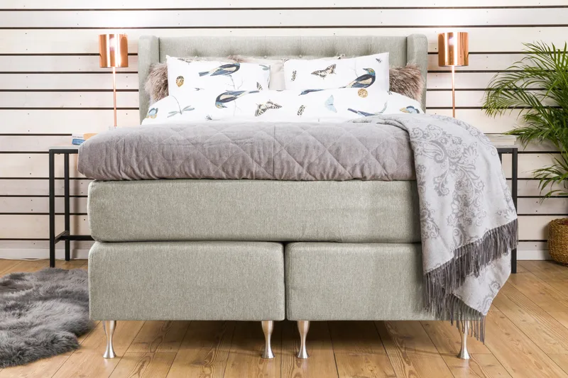 Sänkypaketti Mist 140x200 Beige - Huonekalut - Sänky - Jenkkisängyt