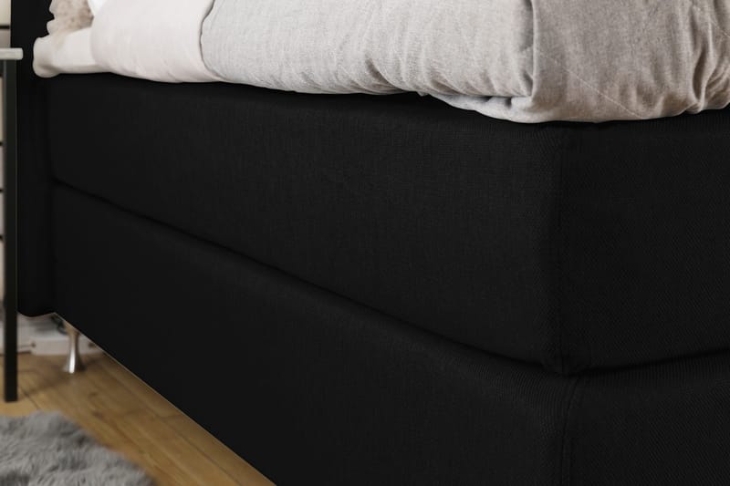Sänkypaketti Mist 140x200 Musta - Huonekalut - Sänky - Jenkkisängyt