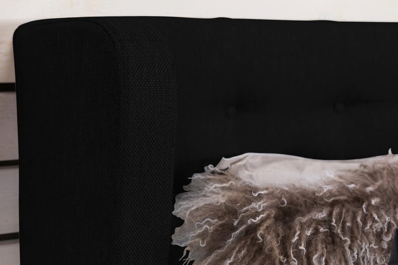 Sänkypaketti Mist 160x200 Musta - Huonekalut - Sänky - Jenkkisängyt