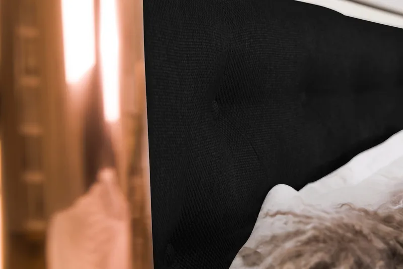 Sänkypaketti Mist 180x200 Musta - Huonekalut - Sänky - Jenkkisängyt