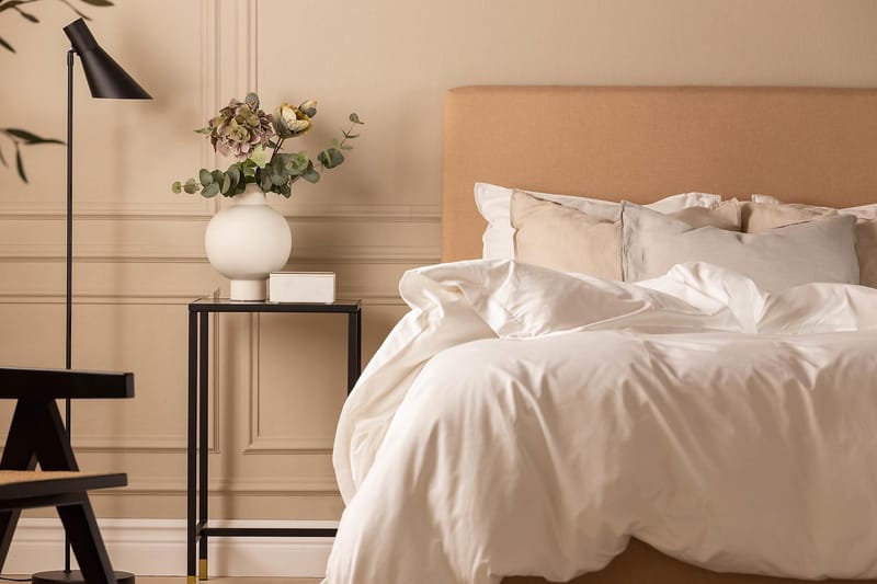 Sänkypaketti Nayaka 120x200 Memoryvaahto - Sileä pääty Beige - Huonekalut - Sänky - Jenkkisängyt