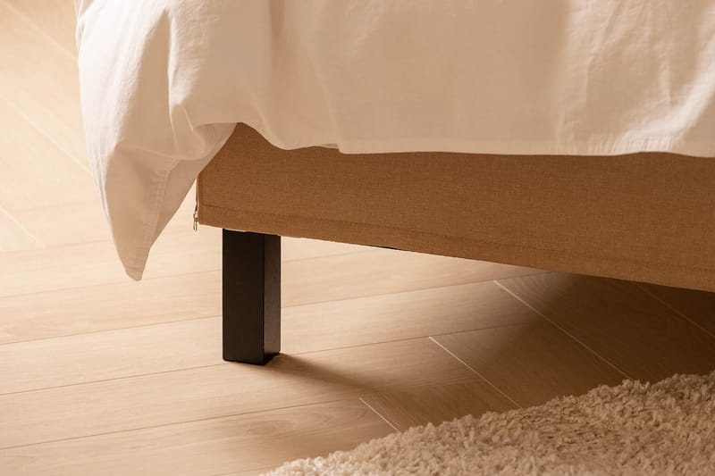 Sänkypaketti Nayaka 120x200 Memoryvaahto - Sileä pääty Beige - Huonekalut - Sänky - Jenkkisängyt