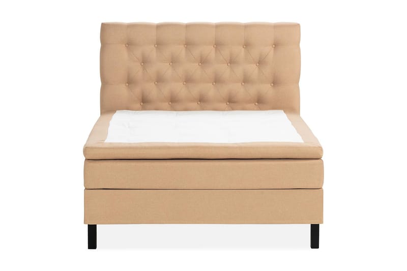 Sänkypaketti Nayaka 120x200 Vaahtomuovi - Topattu pääty Beige - Huonekalut - Sänky - Jenkkisängyt