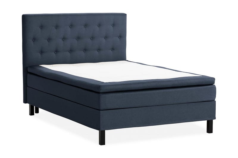 Sänkypaketti Nayaka 140x200 Lateksi - Napillinen pääty Sininen - Huonekalut - Sänky - Jenkkisängyt
