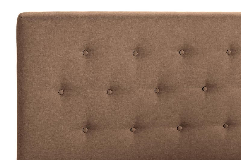 Sänkypaketti Nayaka 140x200 Memoryvaahto - Napillinen pääty Ruskea - Huonekalut - Sänky - Jenkkisängyt