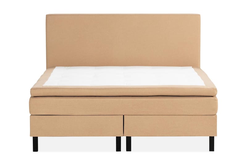 Sänkypaketti Nayaka 150x200 Vaahtomuovi - Sileä pääty Beige - Huonekalut - Sänky - Jenkkisängyt