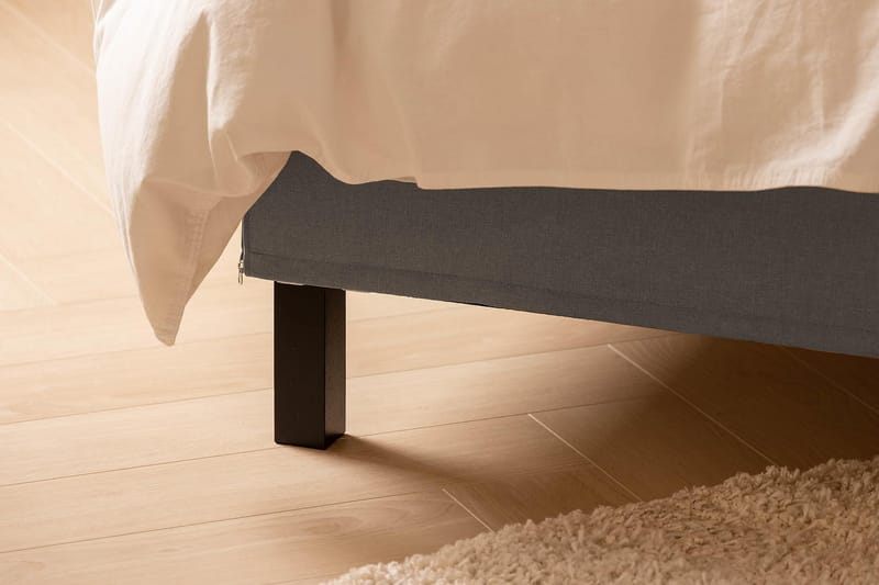 Sänkypaketti Nayaka 180x200 Lateksi - Napillinen pääty Harmaa - Huonekalut - Sänky - Jenkkisängyt