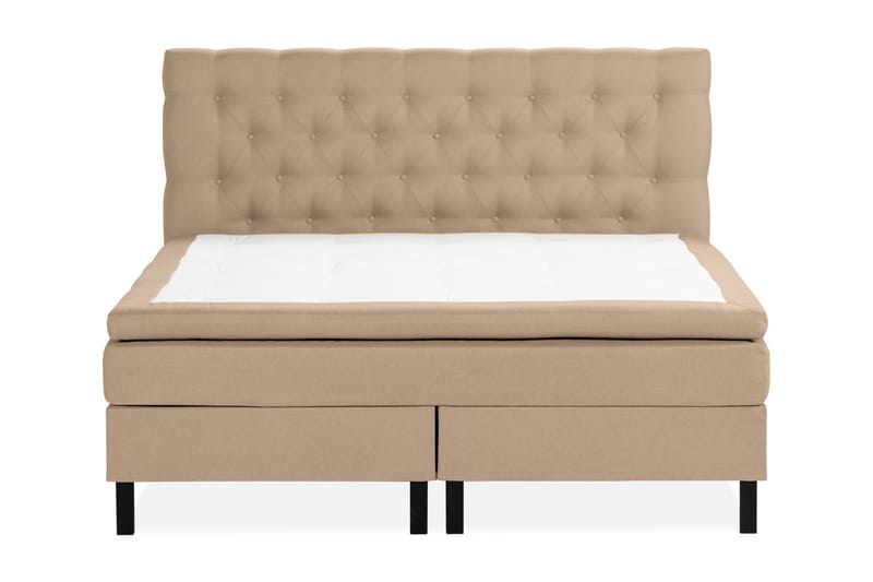 Sänkypaketti Nayaka 180x200 Vaahtomuovi - Topattu pääty Beige - Huonekalut - Sänky - Jenkkisängyt