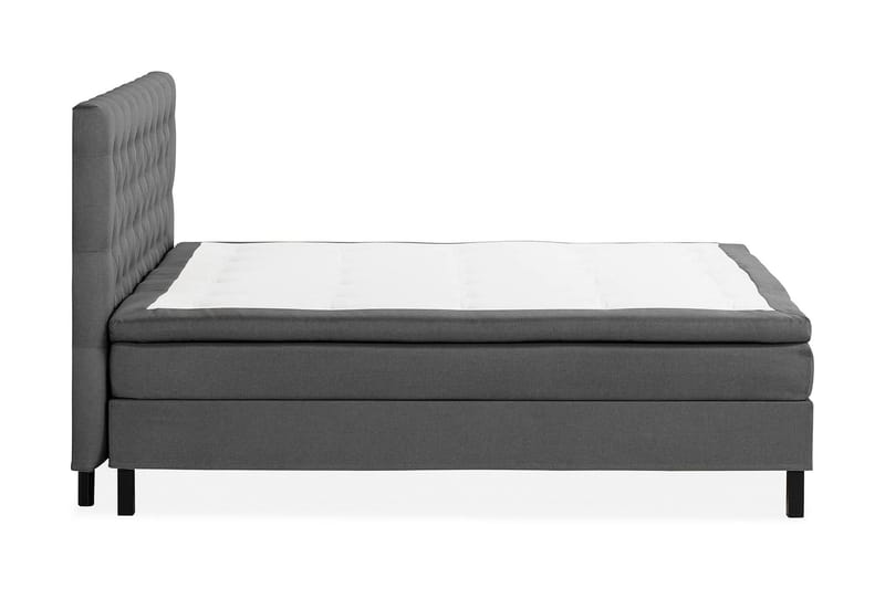 Sänkypaketti Nayaka 210x210 Memoryvaahto - Topattu pääty Tummanharmaa - Huonekalut - Sänky - Jenkkisängyt