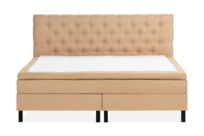 Sänkypaketti Nayaka 210x210 Memoryvaahto - Topattu pääty Beige - Huonekalut - Sänky - Jenkkisängyt
