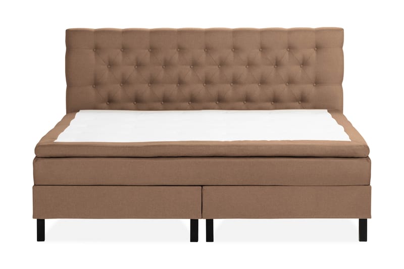 Sänkypaketti Nayaka 210x210 Vaahtomuovi - Topattu pääty Ruskea - Huonekalut - Sänky - Jenkkisängyt