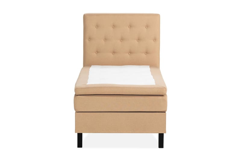 Sänkypaketti Nayaka 90x200 Memoryvaahto - Napillinen pääty Beige - Huonekalut - Sänky - Jenkkisängyt