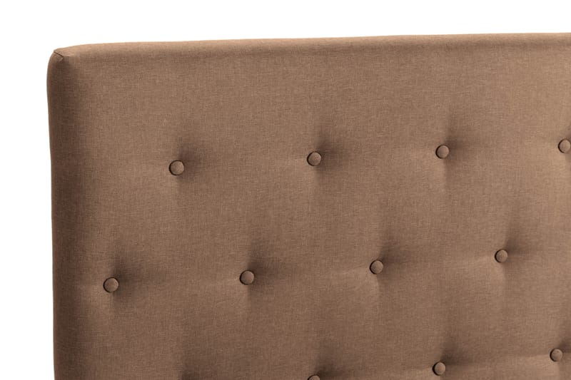 Sänkypaketti Nayaka 90x200 Vaahtomuovi - Napillinen pääty Ruskea - Huonekalut - Sänky - Jenkkisängyt