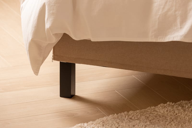 Sänkypaketti Nayaka 90x200 Vaahtomuovi - Sileä pääty Beige - Huonekalut - Sänky - Jenkkisängyt