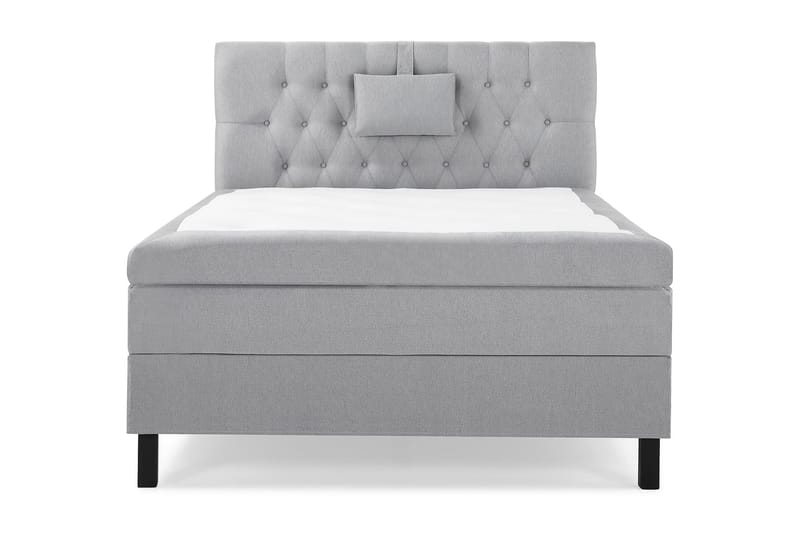 Sänkypaketti Olivia 120x200 Diamant Sängynpääty Keskiharmaa - Lateksi Niskatyyny Pieni - Huonekalut - Sänky - Jenkkisängyt