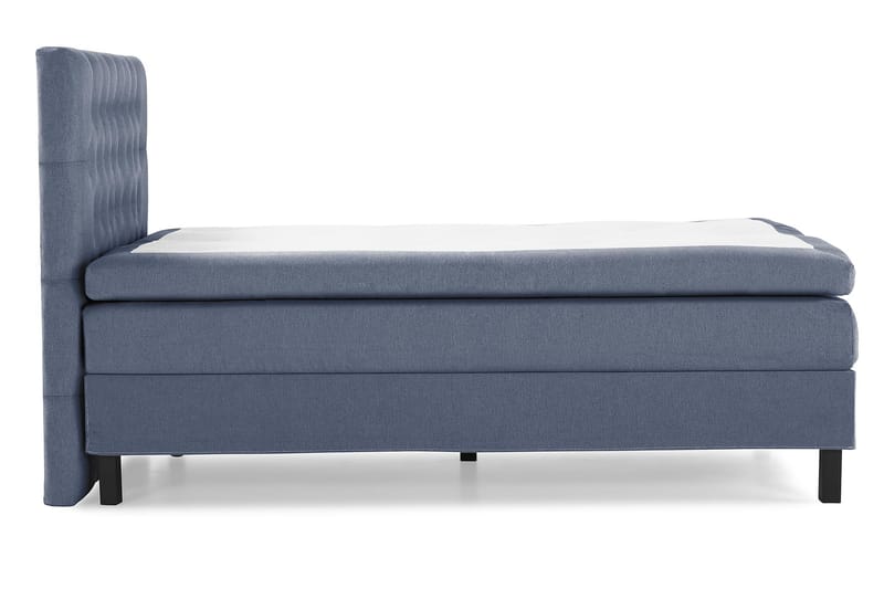 Sänkypaketti Olivia 120x200 Diamant Sängynpääty Tummansinine - Polyeetteri - Huonekalut - Sänky - Jenkkisängyt