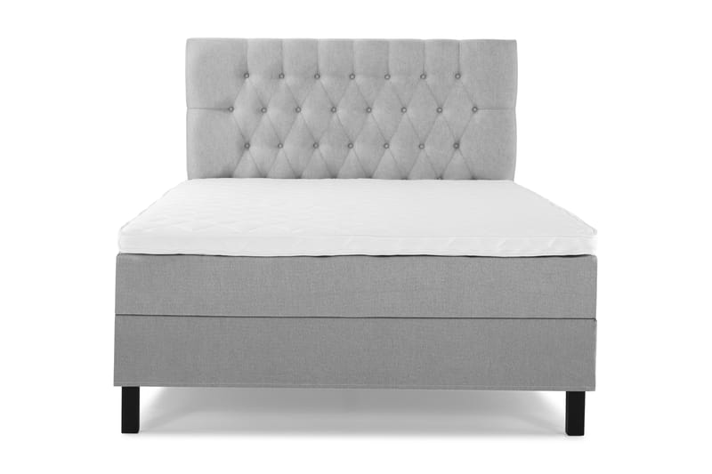Sänkypaketti Olivia 120x200 Diamant Sängynpääty Vaaleanharm - Vaahto - Huonekalut - Sänky - Jenkkisängyt