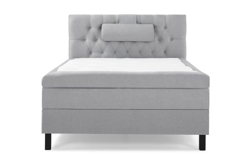 Sänkypaketti Olivia 120x200 Diamant Sängynpääty Vaaleanharm - Polyeetteri Niskatyyny Suuri - Huonekalut - Sänky - Jenkkisängyt