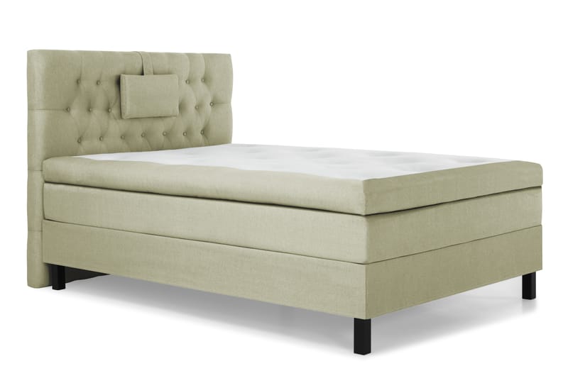 Sänkypaketti Olivia 120x200 Diamant Sängynpääty Vihreä - Polyeetteri Niskatyyny Pieni - Huonekalut - Sänky - Jenkkisängyt